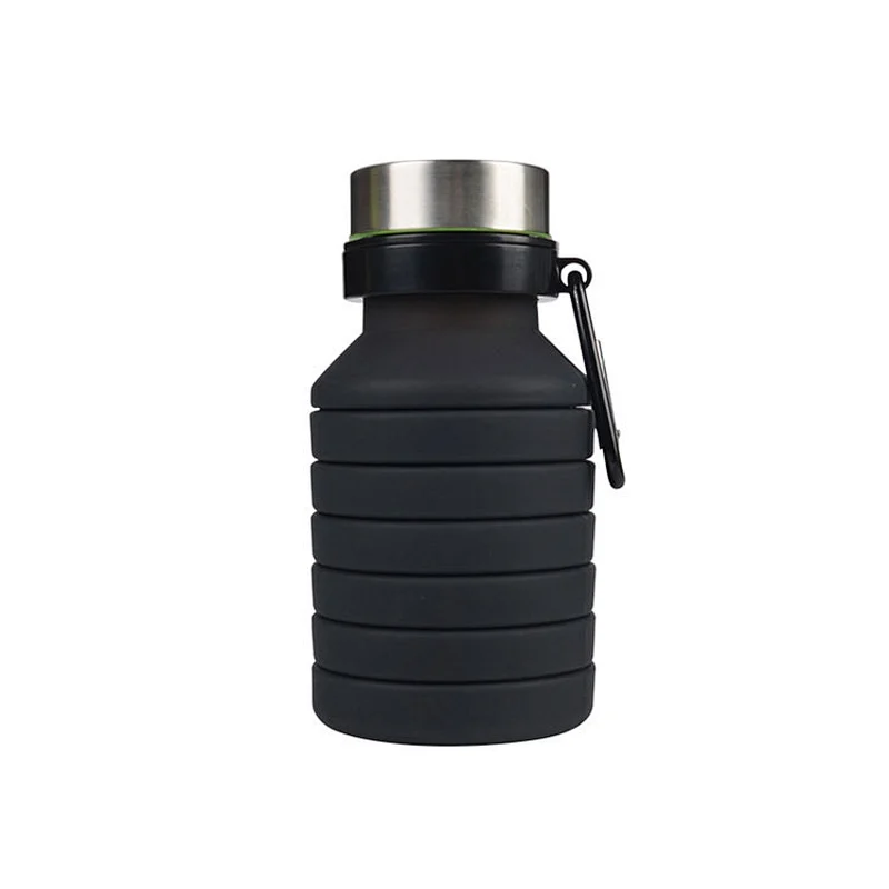 Collapsible Water Bottle  Folding Silicone Drink Water Bottle Cup Kettle Outdoor Sport Bottle