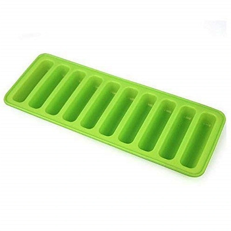 FDA Silicone Finger Rectangle Sharped Silicone Ice Mold Trays Cake Mold Baking Mold