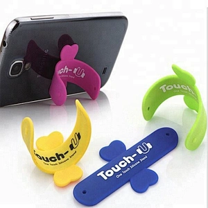 shenzhen factory supply silicone touch-u mobile phone stand