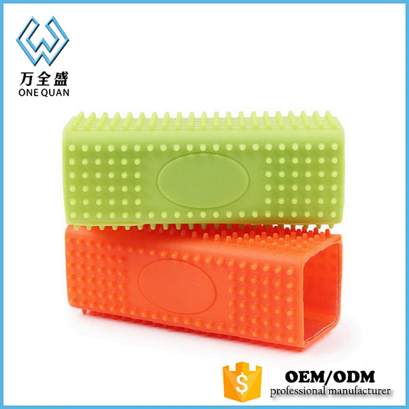 High Quality Food Grade Silicone Pet Bath Massage Brush Pet Brush