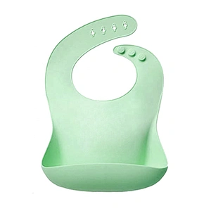 Silicone Baby Bib with Food Pocket Waterproof easy wipe
