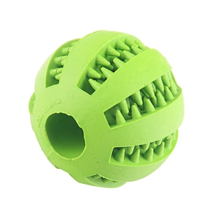 Soft Natural Bite Silicone Toys Ball for Dog Durable Strong Teeth Chewing Toy