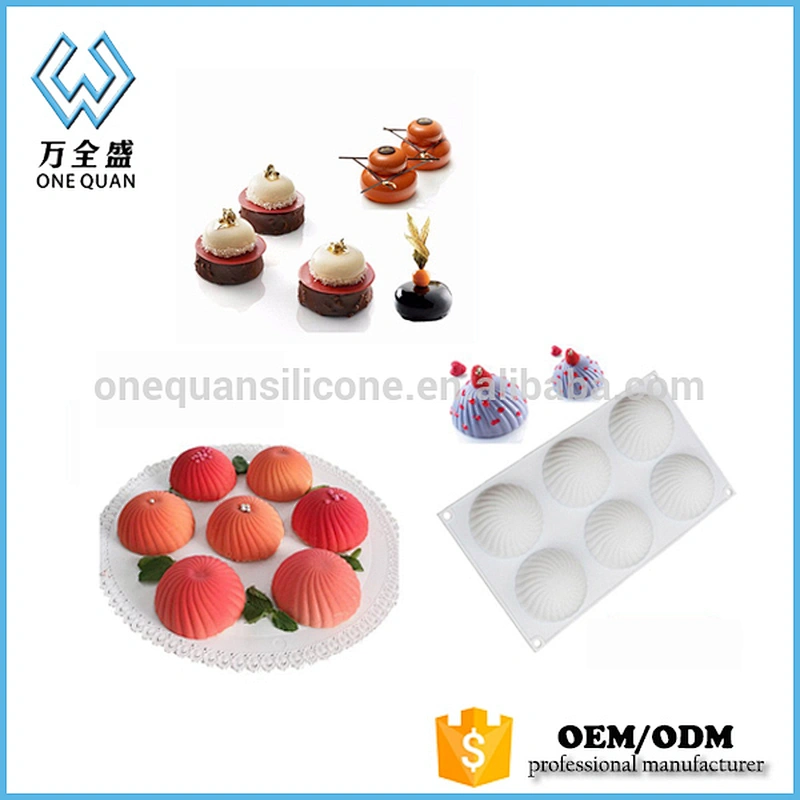 New design factory Hot Sale Food Grade 100% Soft Silicone Cake Decorating tools