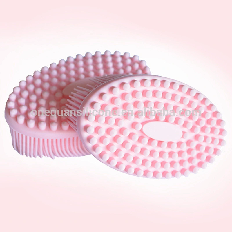 Baby Shampoo Silicone Massage Brush Bath Scalp