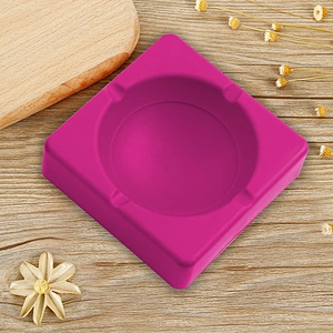 Wholesale price ashtray large custom Unbreakable square made in China