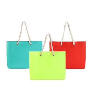 China Factory Wholesale Jelly Candy Color Silicone Lady Bag