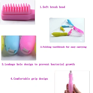 Food Grade Silicone Toothbrush For Adults Or Kids
