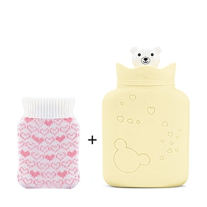 Environmental Friendly Cartoon Hot Water Bag Mini hot Water Bottle