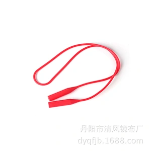Flexible Sport Silicone Glasses Cord Clear Silicone cCord