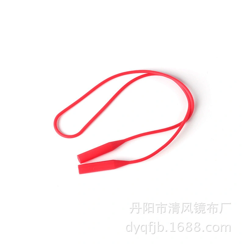 Flexible Sport Silicone Glasses Cord Clear Silicone cCord