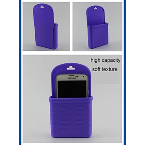 Silicone storage bag for kitchen bathroom car use