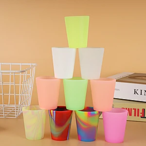 Factory price wholesale soup cup soft drink silicone wine Cheap