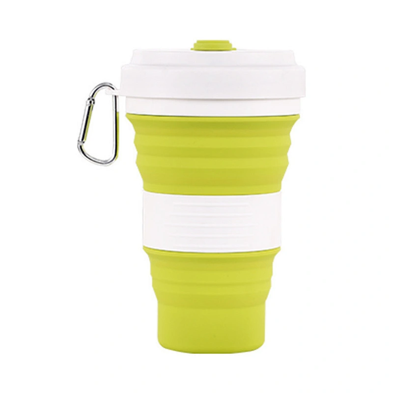 2020 hot new products silicone folding tea mug sports water cup reusable coffee Factory Supplying