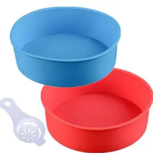 Amazon Best Selling 17X5 cm Mafen Cup Silicon Silicone 3d Cylinder Shape Cake Molds Baking Bread Trays Easy to Clean