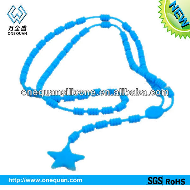 fashion silicone necklace,silicone gift,silicone jewelry