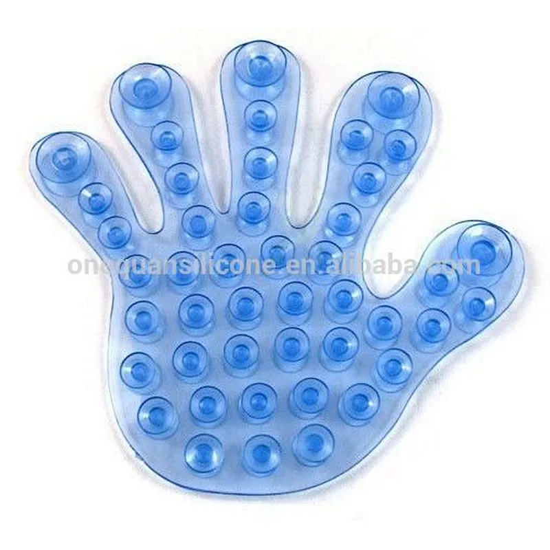 Functional anti slip suction mat for bathroom
