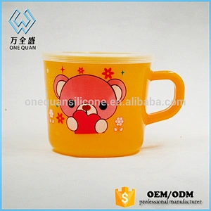 Toddler pink no spill baby cup with handle and straw