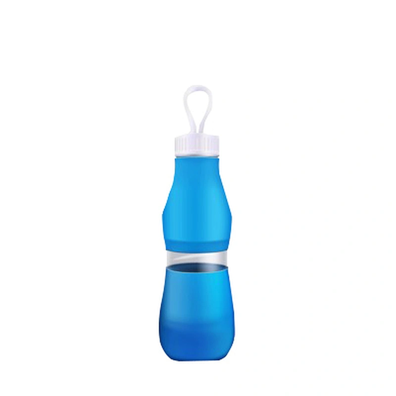 Collapsible Water Bottle - Leak Proof Twist Cap - BPA Free,Outdoors, Hiking, Camping, Biking and Traveling