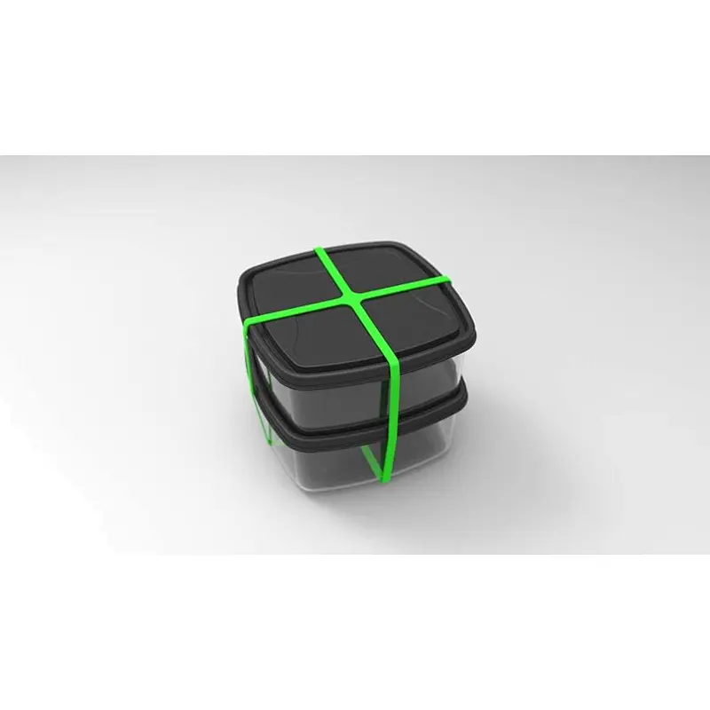 X shape elastic book rubber band