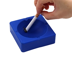 Unbreakable 2020 Wholesale Promotional Silicone Cigarette Ashtray Home and Outdoor