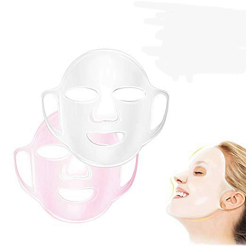 OEM 3D Reusable Facial Pink Silicone Moisturizing Face Mask
