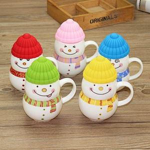 Manufacturers selling creative cartoon snowman mug
