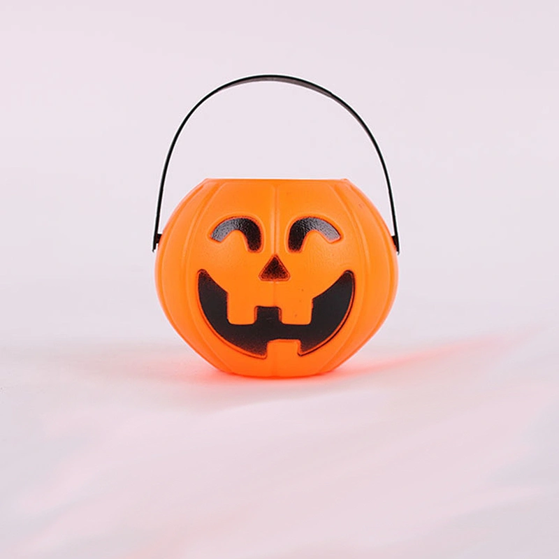 Halloween Pumpkin Buckets Trick or Treat Candy Holder