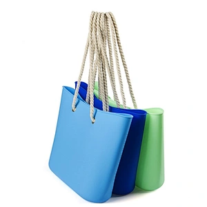 China Factory Wholesale Jelly Candy Color Silicone Lady Bag