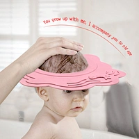 Amazon hot selling softness silicone eco-friendly feature baby shower cap bath hat soft safety eva shampoo cap/ made in China