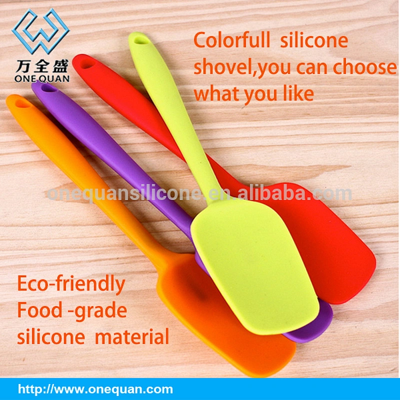 Hot Sale High Quality Silicone Kitchen Pan Scraper With Long Handle