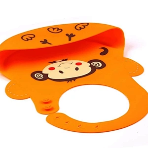 30 X21 cm Waterproof Silicone Bib Easily Wipes Clean for Baby Boy and Girls Bibs