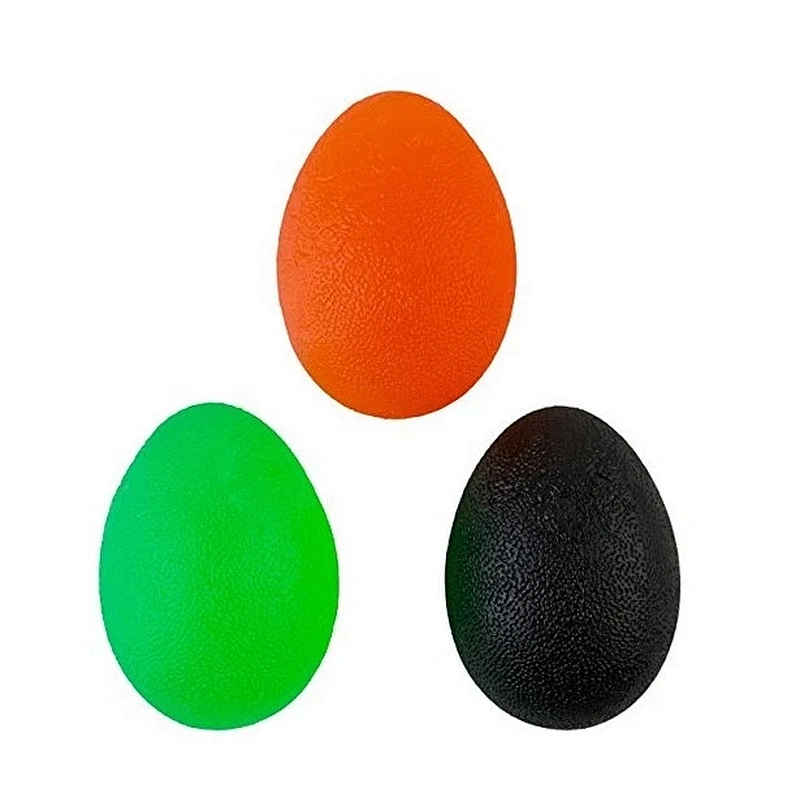 Finger and Grip Strengthening Therapy Stress Balls Resistance Exercise Squeeze Eggs for gym club