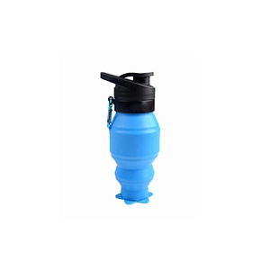 outdoor sport collapsible eco-friendly silicone water bottle