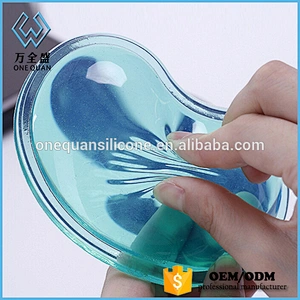 Silicone Gel Game Mouse Pad With Wrist Support