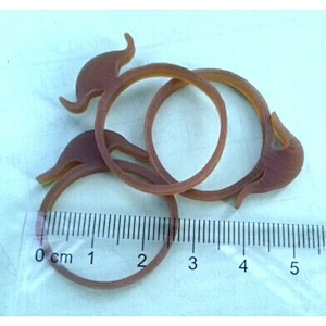 Multi Size Anchor Shape Wire Harness other Harness Natural Rubber Band Accessories