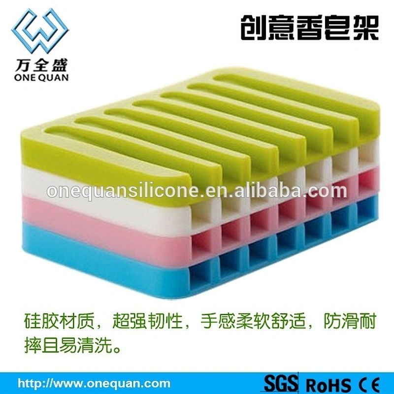 Special design durable silicone soap holder for hotel