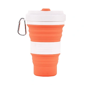 China Factory Seller folding coffee mug cup camping with lids new 2020