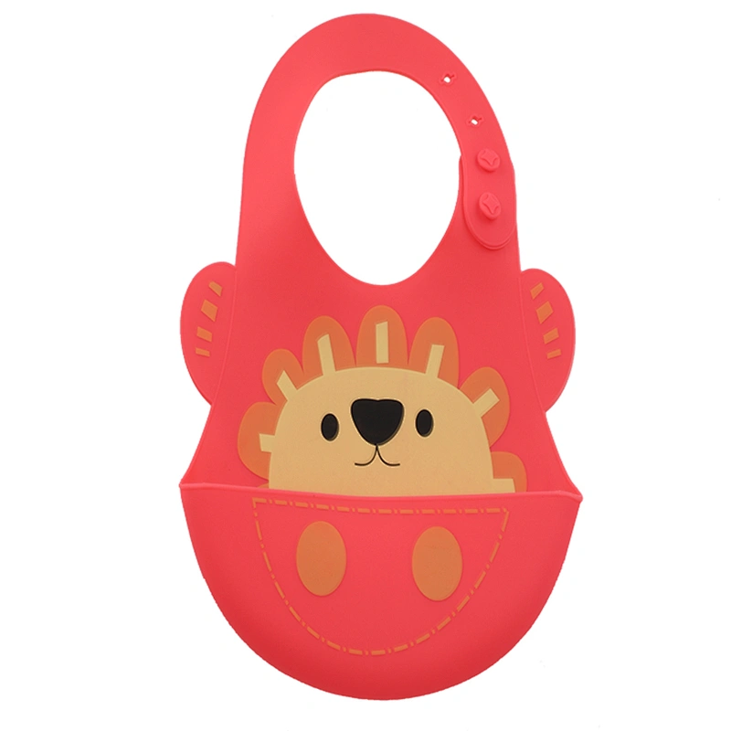 30 X21 cm Fashion Waterproof Baby Silicone Bib Cute