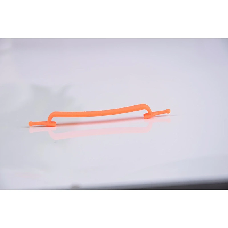 No Tie Food Grade Colorful Silicone Shoe Laces For Children