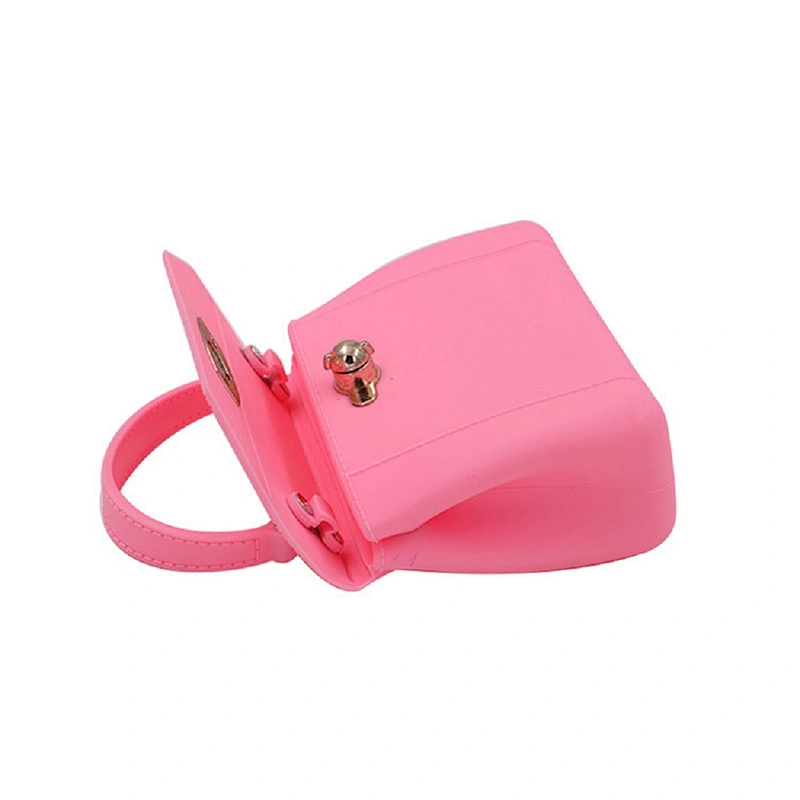 Fashion handbag silicone bag with factory price shoulder bag