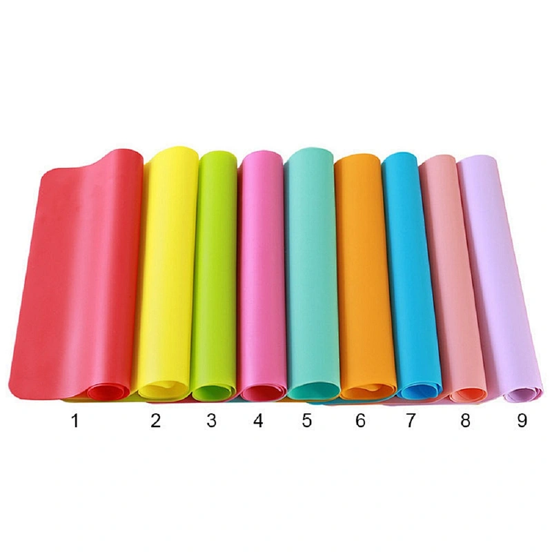 Wholesale custom printed silicone children breakfast placemat