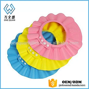 Adjustable Soft High Quality Child Baby Shampoo Shower Cap Care Product For Kid