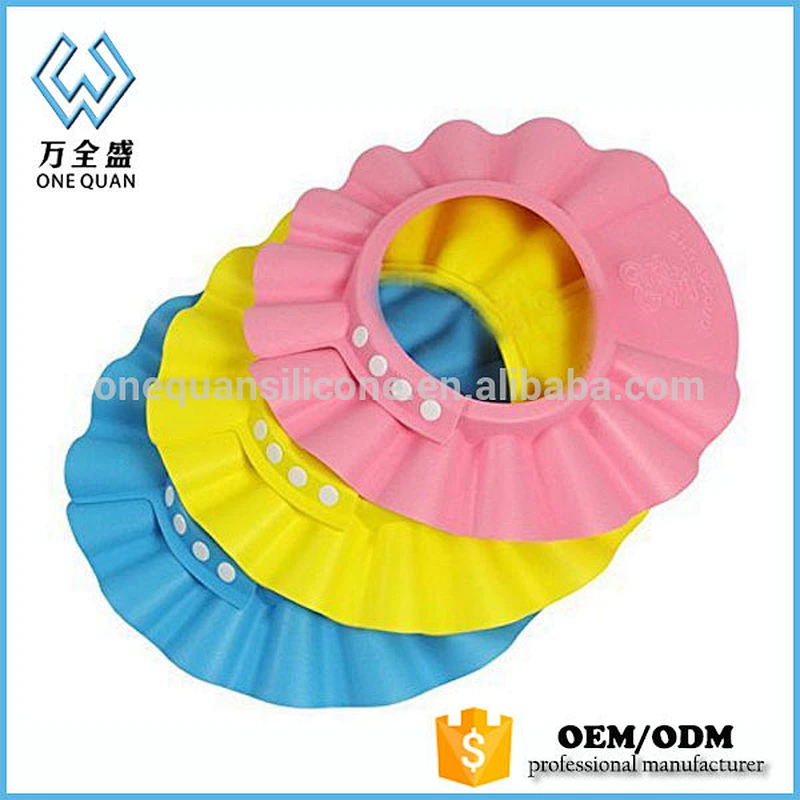 Adjustable Soft High Quality Child Baby Shampoo Shower Cap Care Product For Kid
