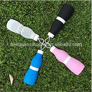 Collapsible Water Bottle - Leak Proof Twist Cap - BPA Free,Outdoors, Hiking, Camping, Biking and Traveling