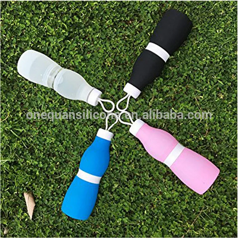 Collapsible Water Bottle - Leak Proof Twist Cap - BPA Free,Outdoors, Hiking, Camping, Biking and Traveling