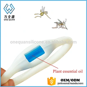 wholesale negative ion mosquito repellent silicone bracelet for baby