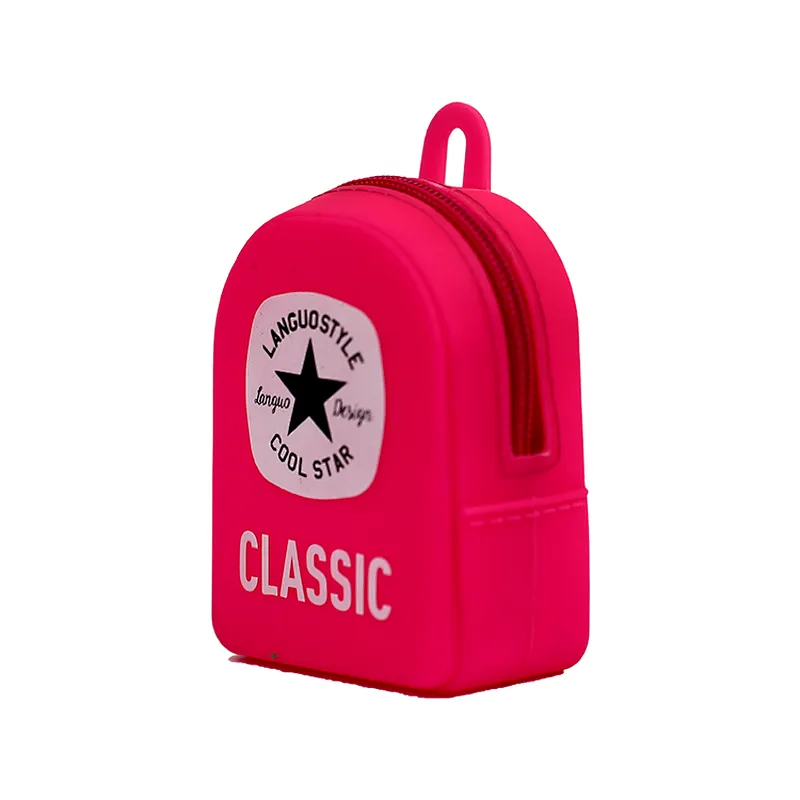 New Fashion Silicone Bag Coin Pouch Backpack Style Coin Purse for Sale