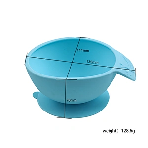 Online shop hot sale baby training bowl toddler silicone with handles temperature changing spoon quick delivery