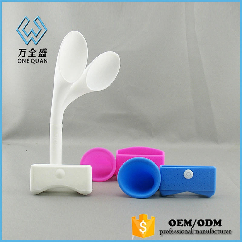 Silicone Horn Stand Speaker compatible with Apple for iPhone 6 Plus for iPhone 6s Plus 5.5 inch