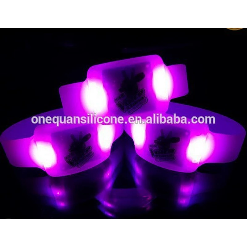 New Party/concert/event/radio controlled light LED wristband